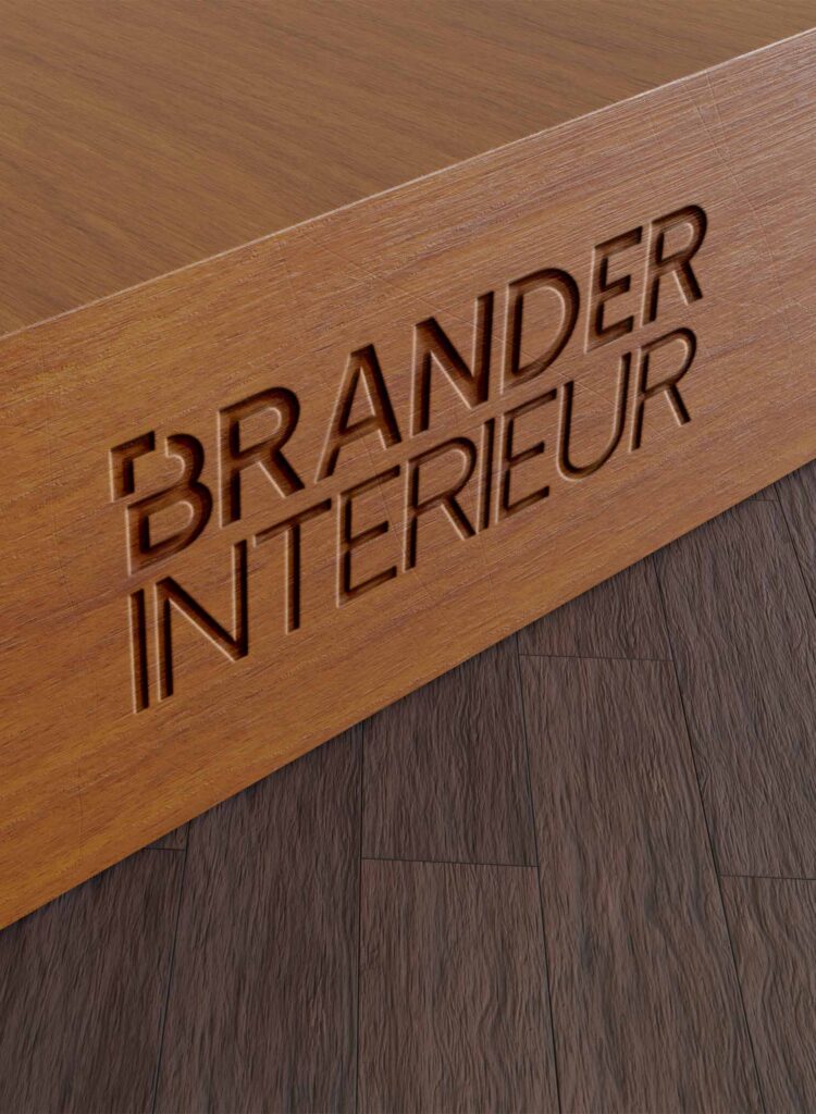 Branding ontwerp voor interieurbouw in Noord-Holland