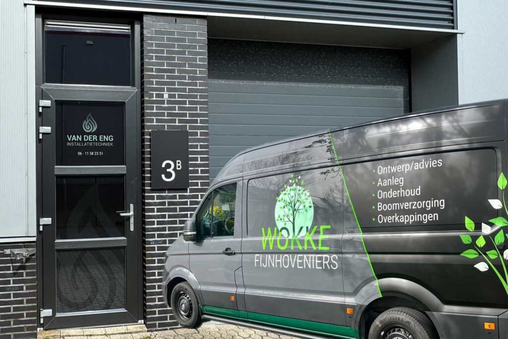 Busbestickering ontwerp voor bedrijf Hollands Kroon