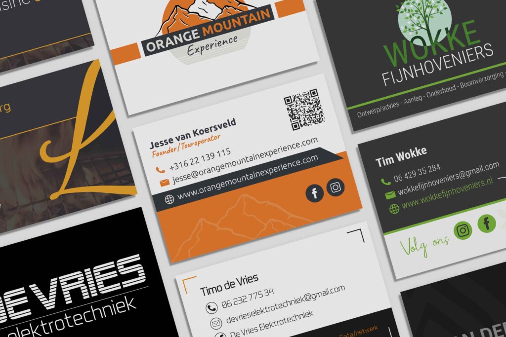 Uniek visitekaartje ontwerpen Nieuwe Niedorp