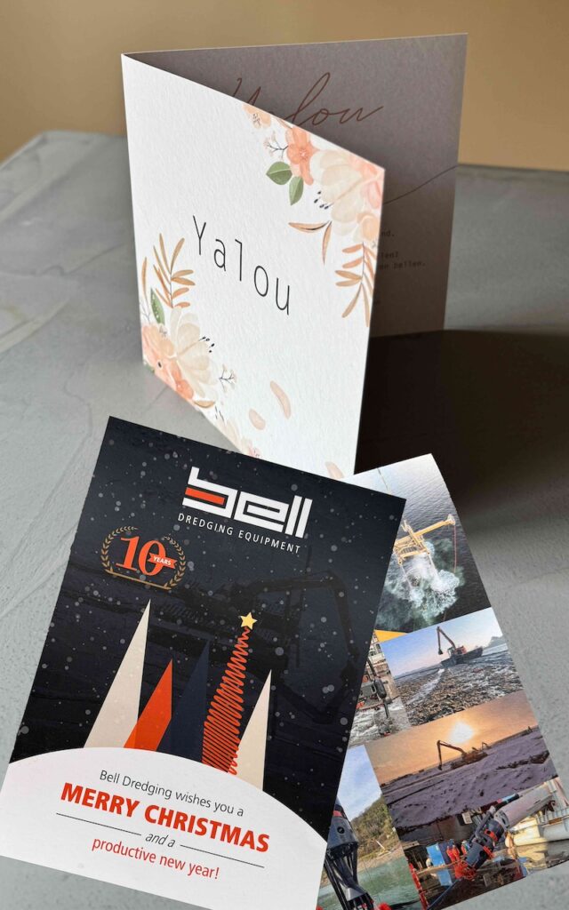 Grafisch ontwerp voor kaartjes Nieuwe Niedorp