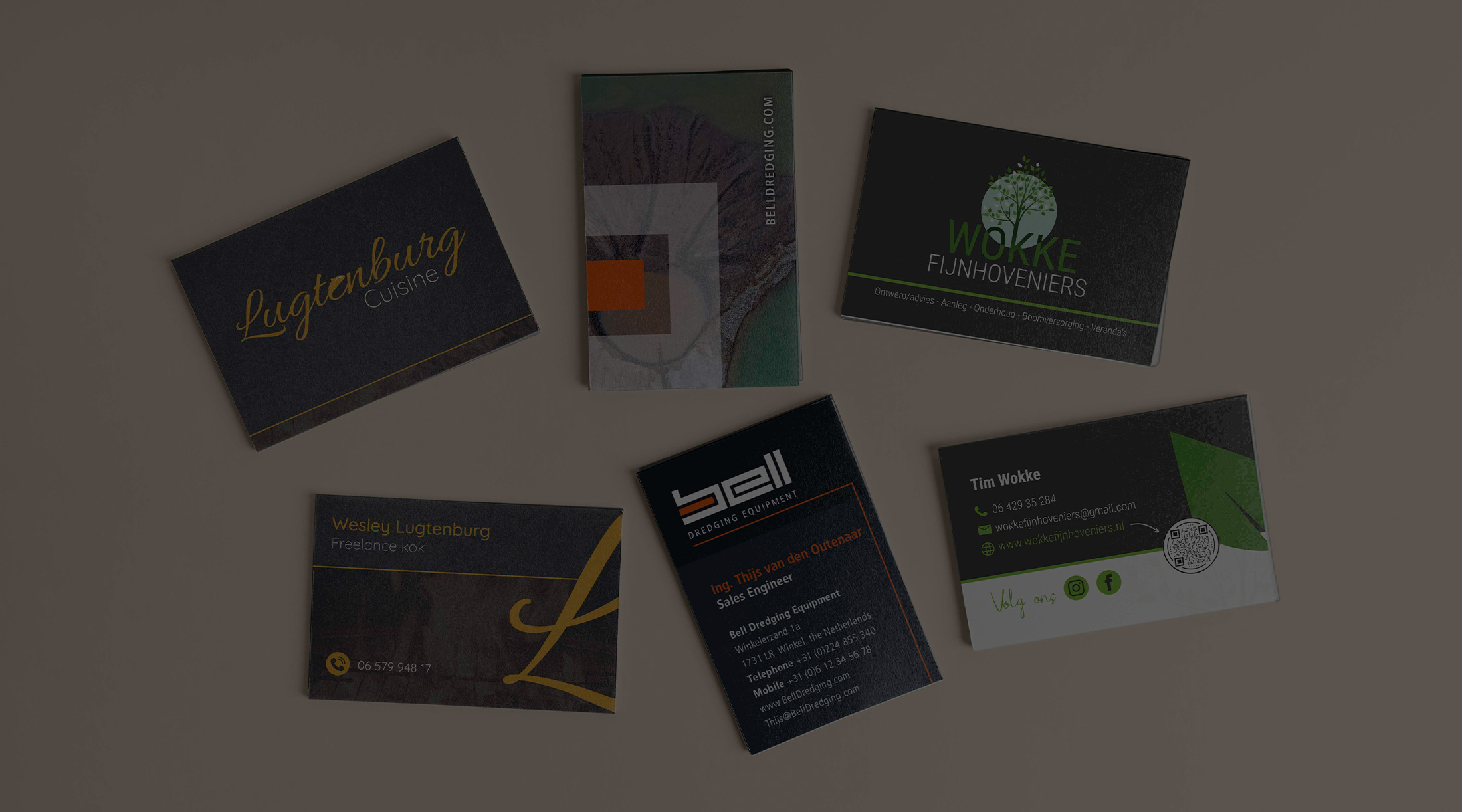 Professioneel visitekaartje ontwerp Studio Avocado