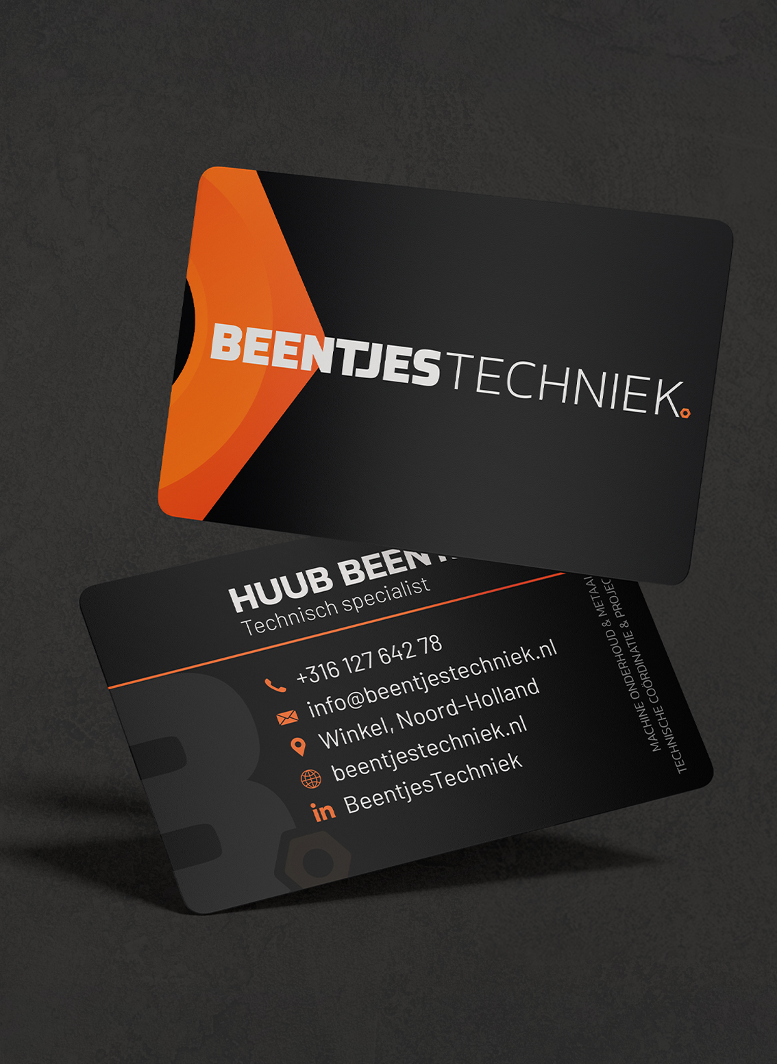 Visitekaartjes met luxe afwerking