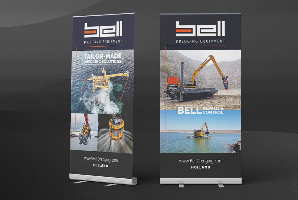 Banner ontwerp voor beurs Noord-Holland